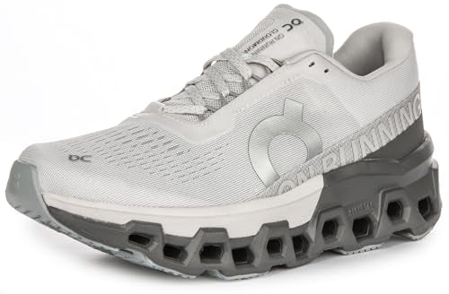 On Women's Cloudmonster 2, Frost/Rock, 6.5 Medium