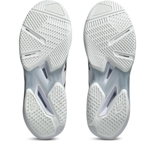 ASICS Men's Solution Speed FlyteFoam 4 Tennis Shoes, 11, White/Black