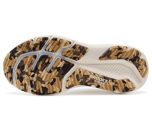 Brooks Womens Glycerin 23 Tofu/Creme/Chocolate 8.5 Medium