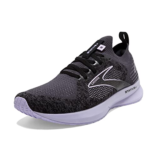 Brooks Women’s Levitate StealthFit 5 Neutral Running Shoe - Black/Ebony/Lilac - 5