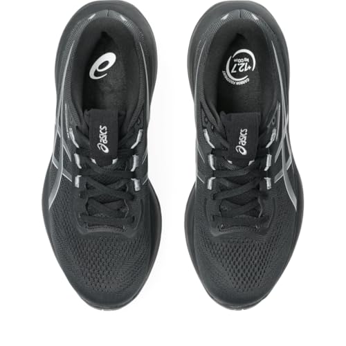 ASICS Women's Gel-Cumulus 28 Running Shoes, 10.5, Black/Carrier Grey