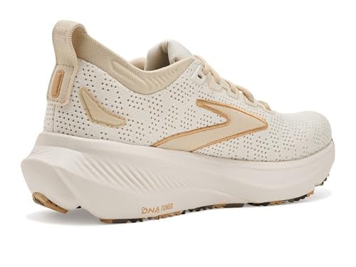 Brooks Womens Glycerin 23 Tofu/Creme/Chocolate 8.5 Medium