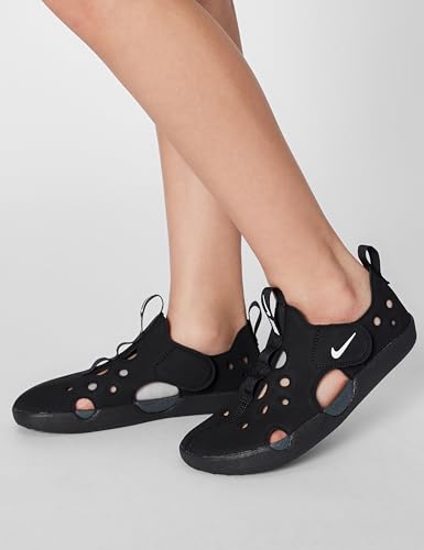Nike Little Kids Sunray Protect 4 Sandals, Black/White-Anthracite, 12C