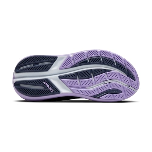 Brooks Women’s Ghost Max 3 Neutral Running & Walking Shoe - Nighshadow/Ebony/Purple - 7.5 Medium
