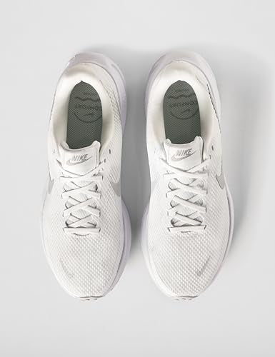 Nike Women's Revolution 8 Road Running Shoes, White/Pure Platinum, 10