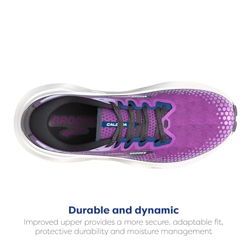 Brooks Women’s Caldera 6 Trail Running Shoe - Purple/Violet/Navy - 6 Medium
