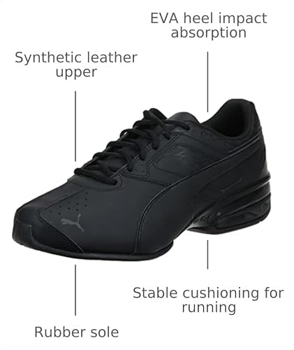 PUMA Tazon 6 Fracture FM Mens Running Shoe 12 DM US Black