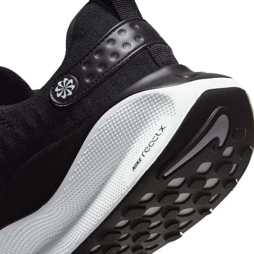 Nike InfinityRN 4 Men's Road Running Shoes (DR2665-001, Black/Dark Grey/White) Size 18