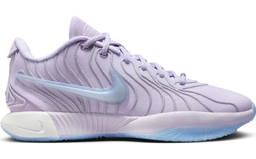 Nike Lebron XXI Basketball Shoes (HF5353-500, Barely Grape/Lilac Bloom/Summit White/Light Armory Blue) Size 10