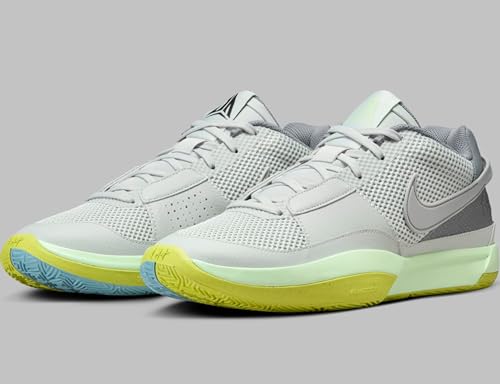 Nike Ja 1 Basketball Shoes (FQ4796-003, Light Silver/Cyber/Cool Grey/Granite) Size 9