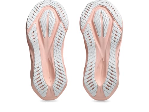 ASICS Women's Novablast 5 Sneaker, Breeze White, 3 UK
