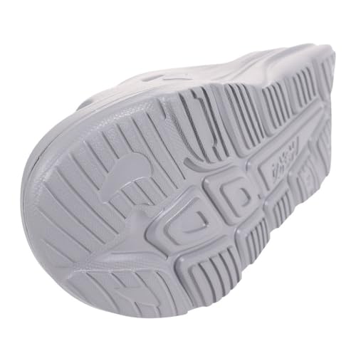 HOKA Ora Recovery Slide 3 Unisex Shoes Size 9, Color: Grey/Grey