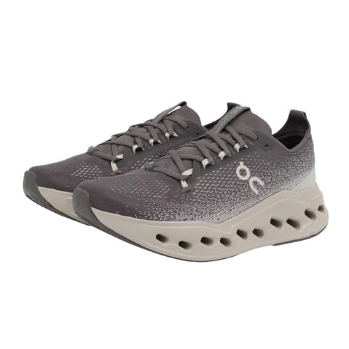 On Mens Cloudsurfer Max Asphalt/Ice 10.5 M