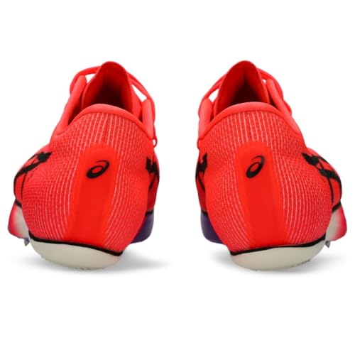 ASICS Unisex METASPEED SP 2 Track & Field, 8.5M / 10W, Flash RED/Black