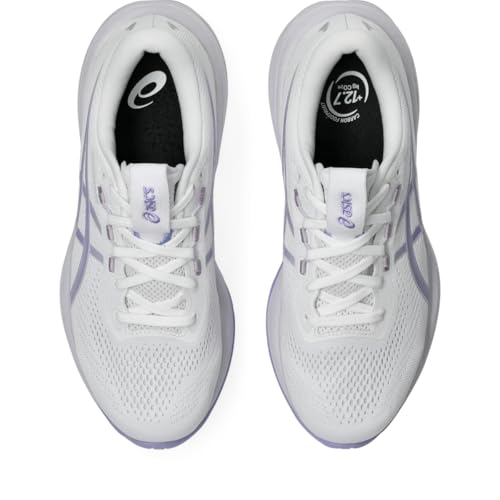 ASICS Women's Gel-Cumulus 28 Running Shoes, 7.5, White/Bluebell