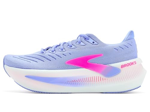Brooks Women’s Glycerin Max 2 Neutral Running & Walking Shoe - Blazing Bell/Pink/White - 8 Medium
