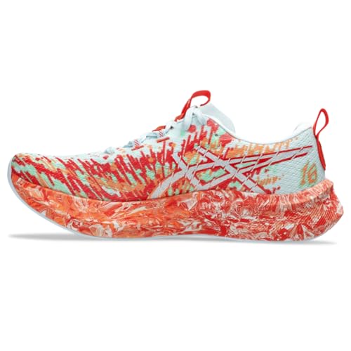 ASICS Men's Noosa TRI 16 Running Shoes, 10.5, Sky/Cherry Tomato