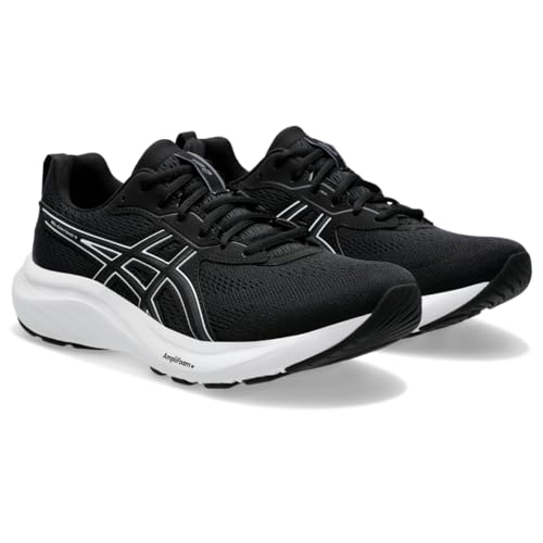 ASICS Women's Gel-Contend 9 Running Shoes, 12, Black/White