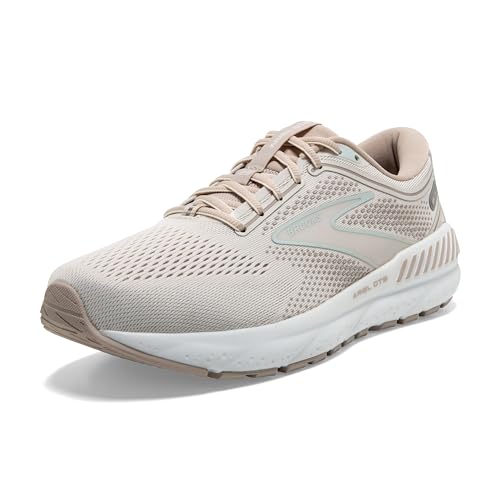 Brooks Women’s Ariel GTS 23 Supportive Running Shoe - Chateau Grey/White Sand - 6.5 Wide