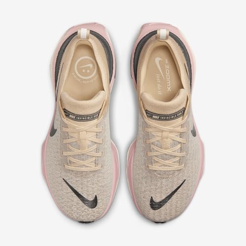 Nike Invincible 3 Premium Women's Road Running Shoes (FQ5027-100, Sanddrift/Pink Oxford/Light Soft Pink/Anthracite) Size 12