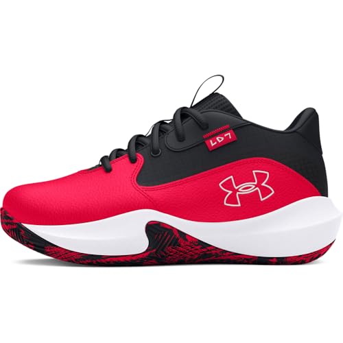 Under Armour Unisex Pre School Lockdown 7, (600) Red/Black/White, 3, US