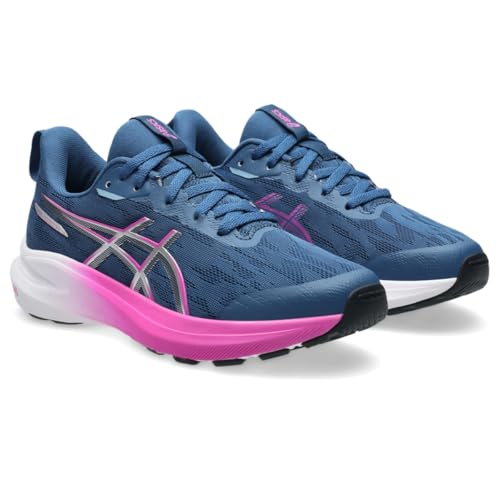 ASICS Kid's GT-1000 14 GS Running Shoes, 6.5, Twilight Blue/Digital Sakura