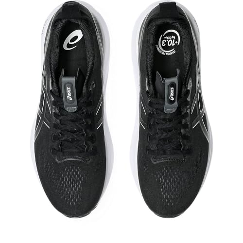 ASICS Men's Gel.Kayano 32 Running Shoes, 10, Black/White