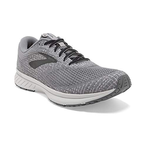 Brooks Mens Revel 3 Running Shoe - Quiet Shade/Opal Grey/Black - D - 8.0