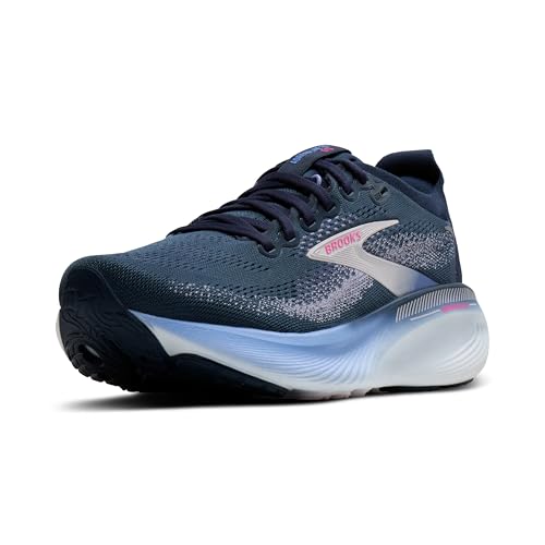 Brooks Women’s Adrenaline GTS 25 Supportive Running & Walking Shoe - Spellbound/Blazing Bell/Pink - 8.5 Medium