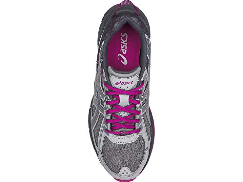 ASICS Women's Women's Gel-Venture 6 MX Running Shoe, Mid Grey/Purple Spectrum, 9 M US