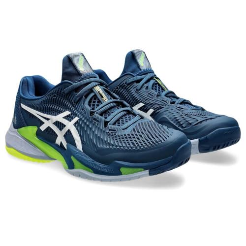 ASICS Men's Court Ff 3 Trainers, Mako Blue White, 14 US
