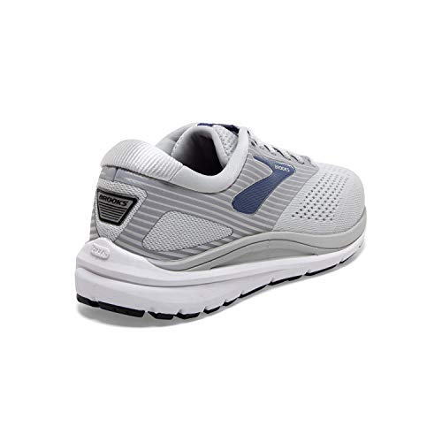 Brooks Women's Addiction 14 Road Running Shoe - Oyster/Alloy/Marlin - 7 Medium