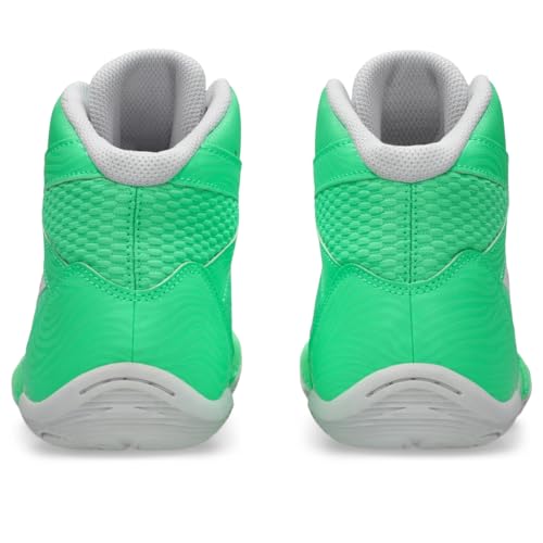 ASICS Men's Matflex 7 Wrestling Shoes, 12, NEW Leaf/White