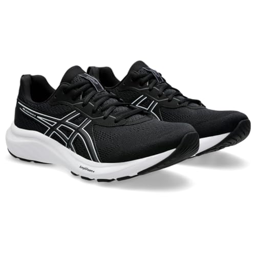 ASICS Men's Gel-Contend 9 Running Shoes, 10.5, Black/White