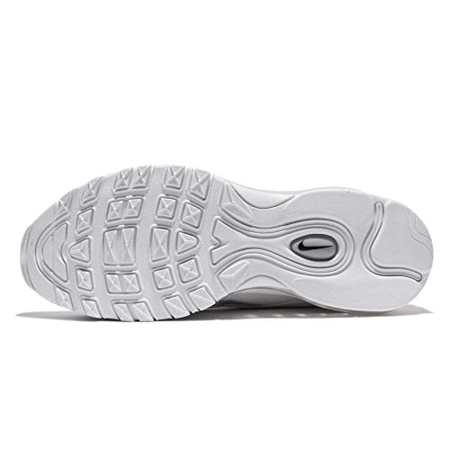 NIKE AIR MAX 97 Mens 921826-101 (White/Wolf Grey/Black), Size 4