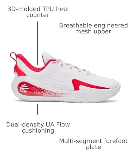 Under Armour Unisex Curry 12 Team Basketball Shoes - Enhanced Fit and Support 11/12.5