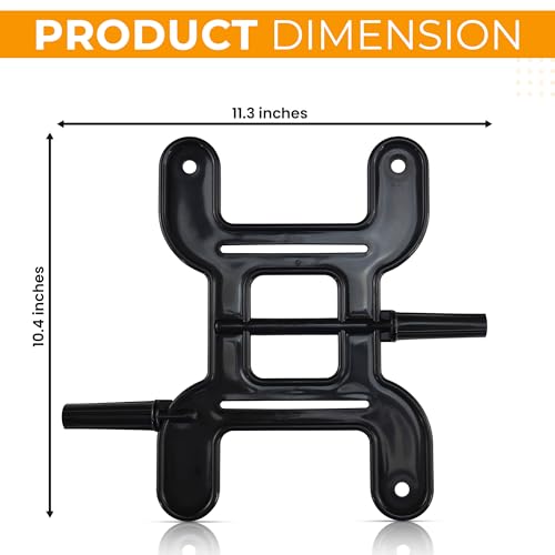Harrier Hardware Trotline Winder Black Cord Organizer