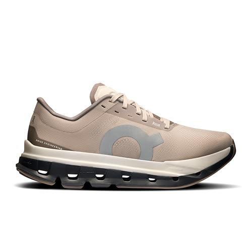 On Cloudflow 5 Fog Running Shoes (Eclipse Women's, Fog | Eclipse, 8 US Women)