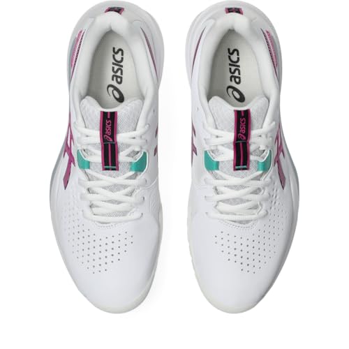 ASICS Men's Gel-Challenger 15 Tennis Shoes, 10, White/Digital Sakura
