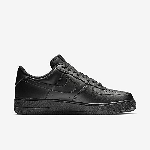 Men Nike Air Force 1 '07 Low Black / Black 315122-001 Size 8