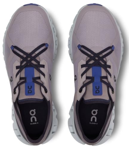 On Womens, Cloud X 3 AD Heron/Glacier 9 Medium
