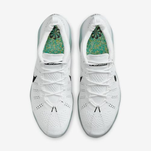 Nike Air Vapormax 2023 Flyknit Men's Shoes (DV1678-102, White/White/Pure Platinum/Black) Size 7