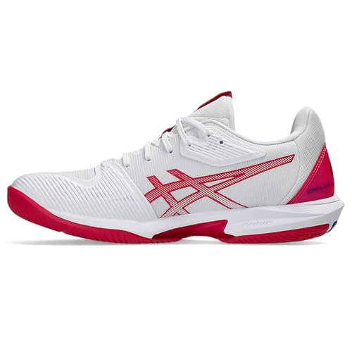 ASICS Women's Solution Speed Ff 3 Sneaker, White Bright Rose, 10
