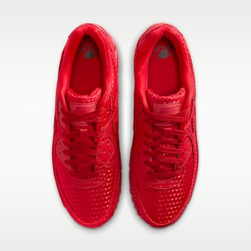Nike Air Max 90 Premium Valentine’s Day Men's Shoes (University Red/Black/University Red) Size 11