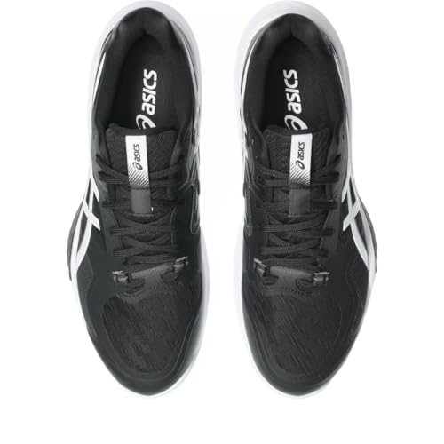 ASICS Men's Sky Elite FF 4 Volleyball Shoes, 10.5, Black/Pure Silver