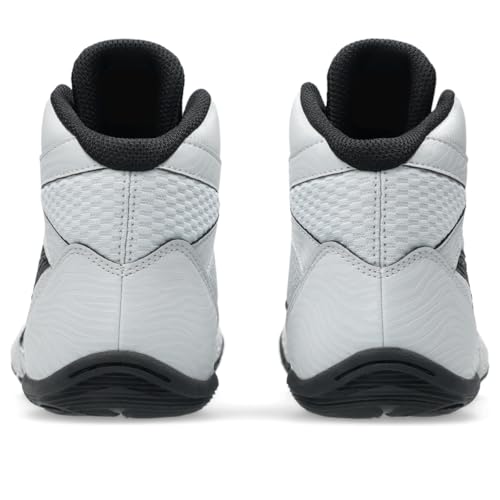 ASICS Kid's Matflex 7 Grade School Wrestling Shoes, 4.5, Concrete/Black