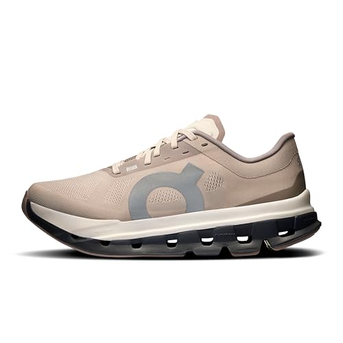 On Cloudflow 5 Fog Running Shoes (Eclipse Women's, Fog | Eclipse, 8.5 US Women)