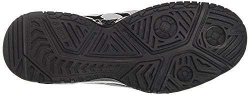 ASICS Gel-Resolution 7 Mens Tennis Shoes E701Y Sneakers Shoes (UK 6 US 7 EU 40, mid Grey Black White 9690)