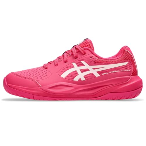 ASICS Boy's Gel-Resolution X GS Trainers, Bright Rose Cream, 6.5