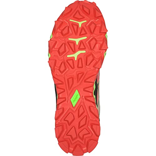 ASICS Men's Gel-Fujitrabuco 7 Running Shoes, 7.5, RED Snapper/Black